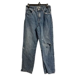 Rewash High RIse Vintage Reunion Straight Leg Mom Jeans